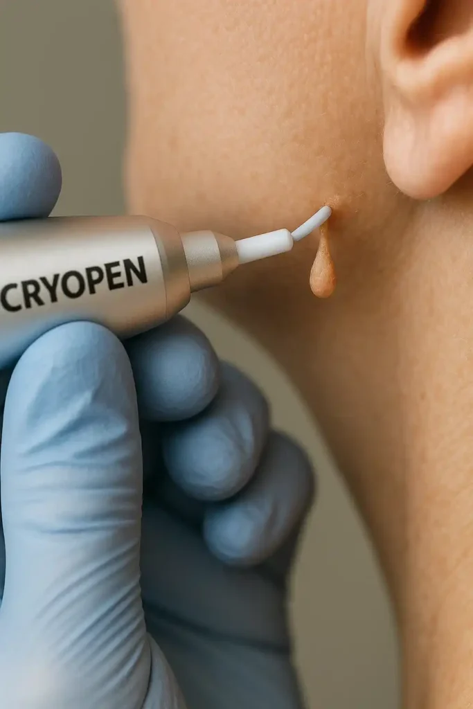 Cryopen for skin tags removal Rushden speak to our team today!